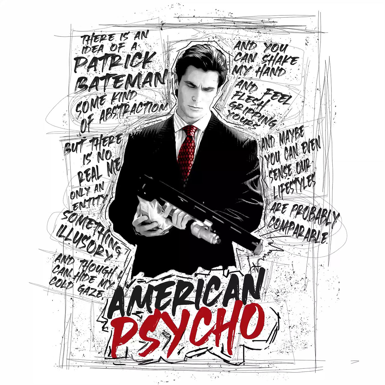 American Psycho  Bruno Illustration & Design